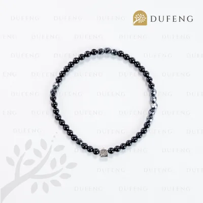 Dufeng - Noir Balance Tourmaline Hematite Bracelet