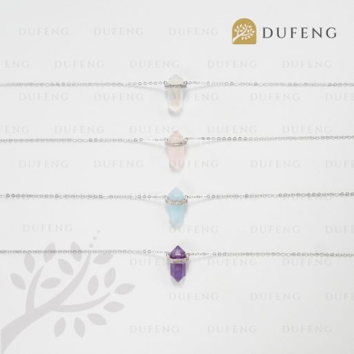 Dufeng – Pure Hexa Crystal Necklace