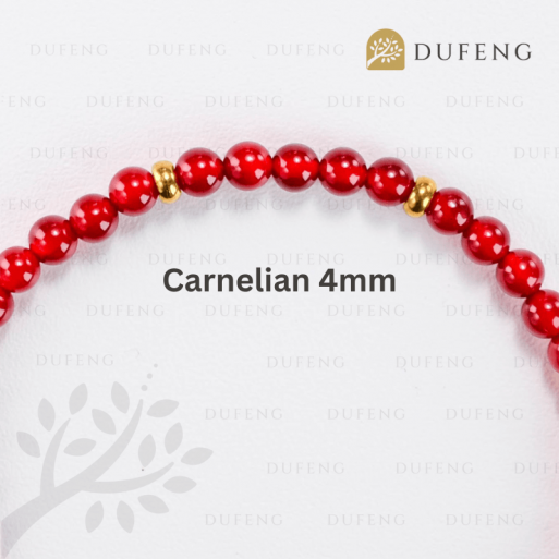 Dufeng – Soulful Passion Carnelian Bracelet