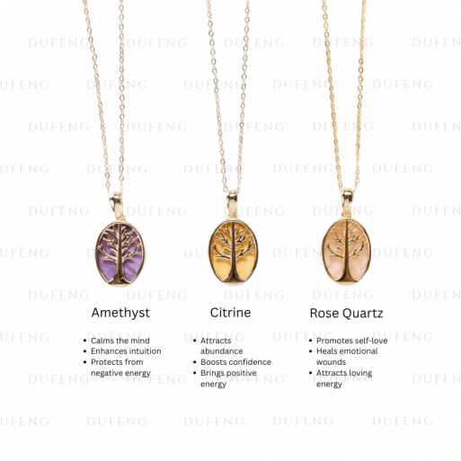 Dufeng – Celestial Tree Crystal S925 Necklace