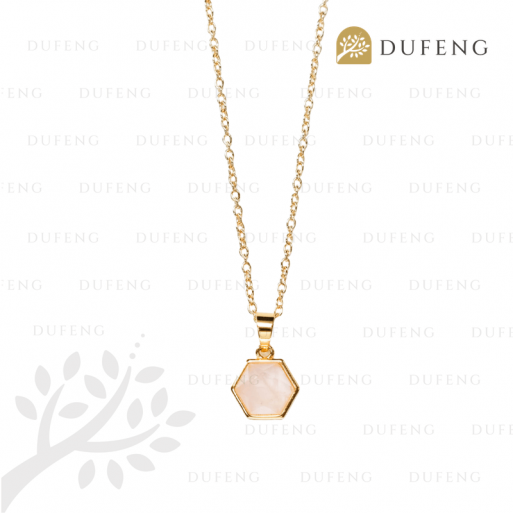 Dufeng – Stella Hexa Crystal Necklace