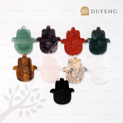 Dufeng - Celestial Hamsa Crystal Plate