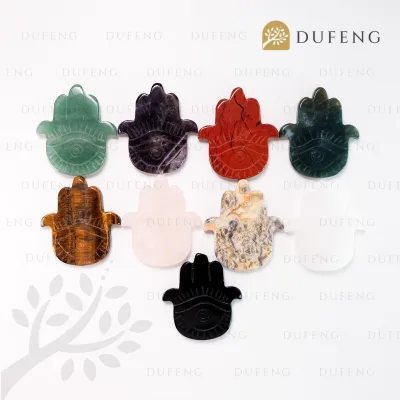 Dufeng - Celestial Hamsa Crystal Plate
