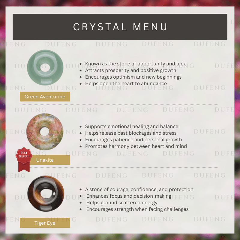 Dufeng - Eternal Loop Crystal Necklace - Image 2