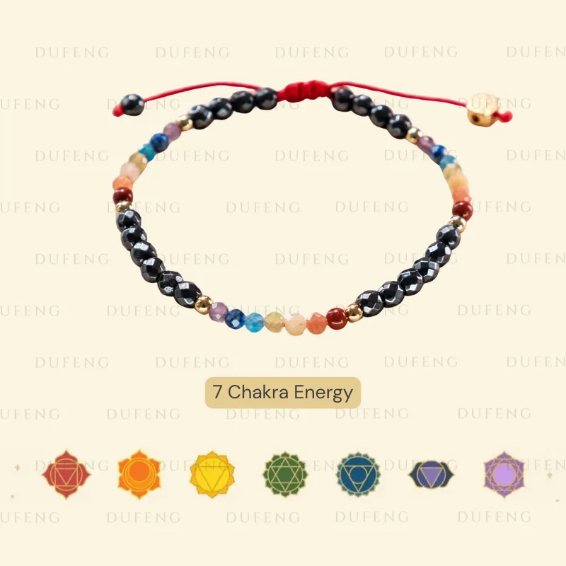 Dufeng - Chakra Alignment Crystal Bracelet - Image 2