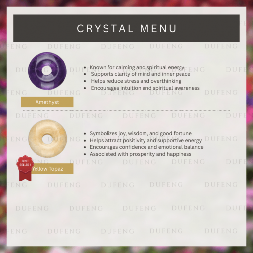 Dufeng – Eternal Loop Crystal Necklace