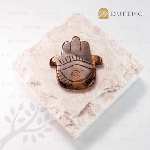 Dufeng – Celestial Hamsa Crystal Plate
