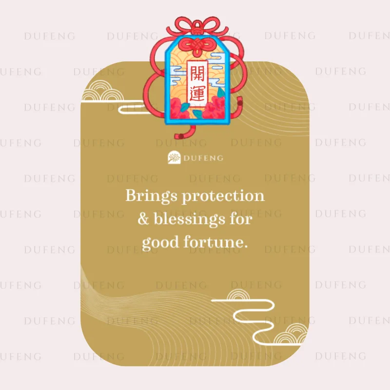 Dufeng - Lucky Symbol Acrylic Keychain - Image 7