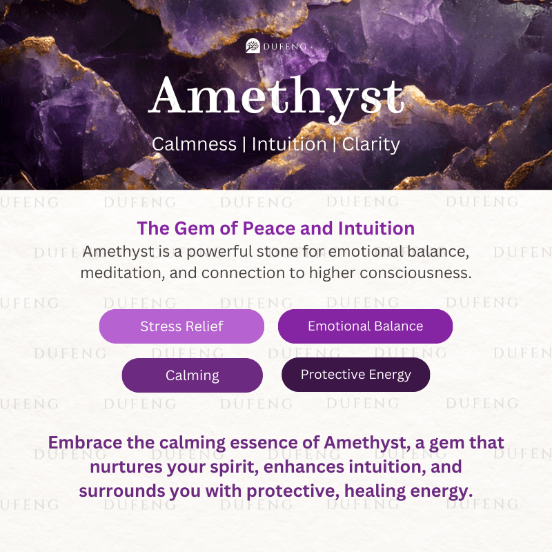 Dufeng - Royal Guardian Garnet Crystal Bracelet - Image 7