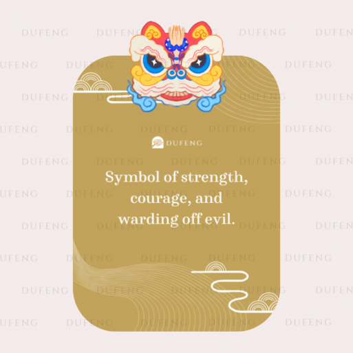 Dufeng – Lucky Symbol Acrylic Keychain