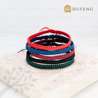 Dufeng - Classic Flat Lucky Tibetan Bracelet