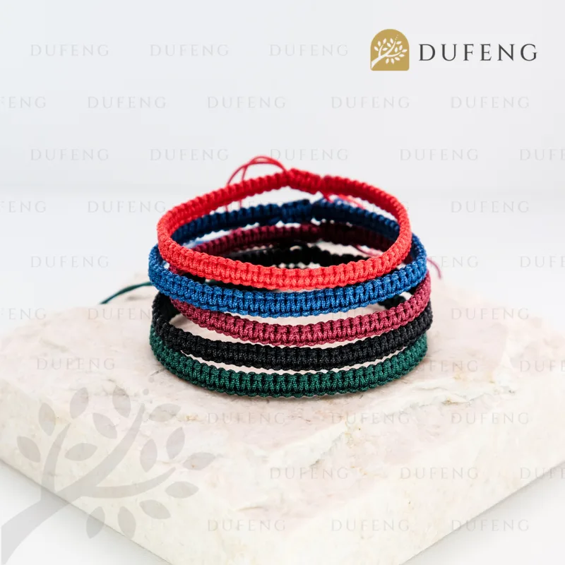 Dufeng - Classic Flat Lucky Tibetan Bracelet