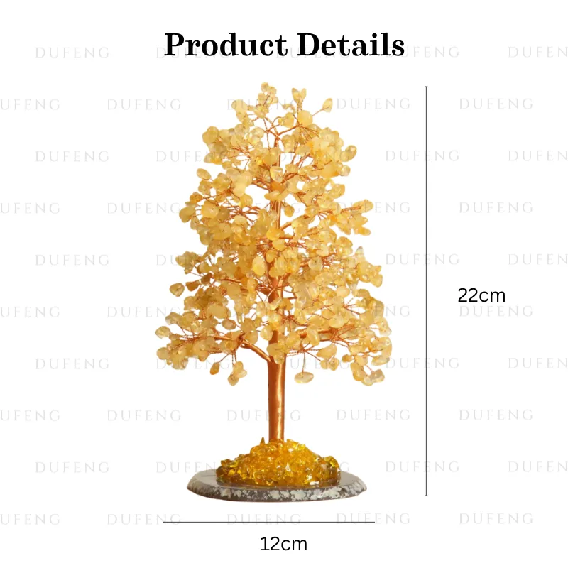 Dufeng - Celestial Crystal Lucky Tree - Pohon Kristal Fengshui - Image 5