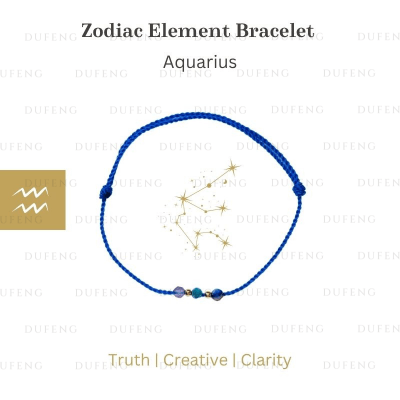 Dufeng - Celestial Gem Zodiac String - Aquarius