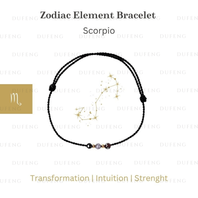 Dufeng - Celestial Gem Zodiac String - Scorpio