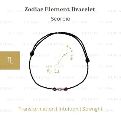Dufeng - Celestial Gem Zodiac String - Scorpio