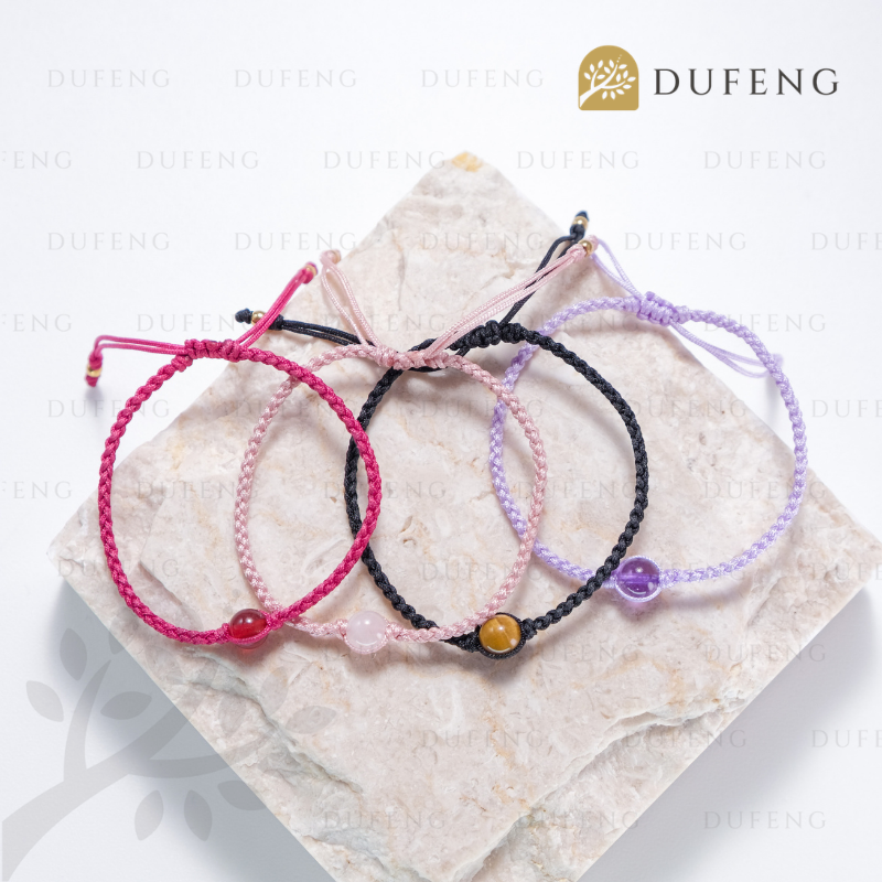 Dufeng - Soul Gem Thread Crystal Bracelet - Image 2