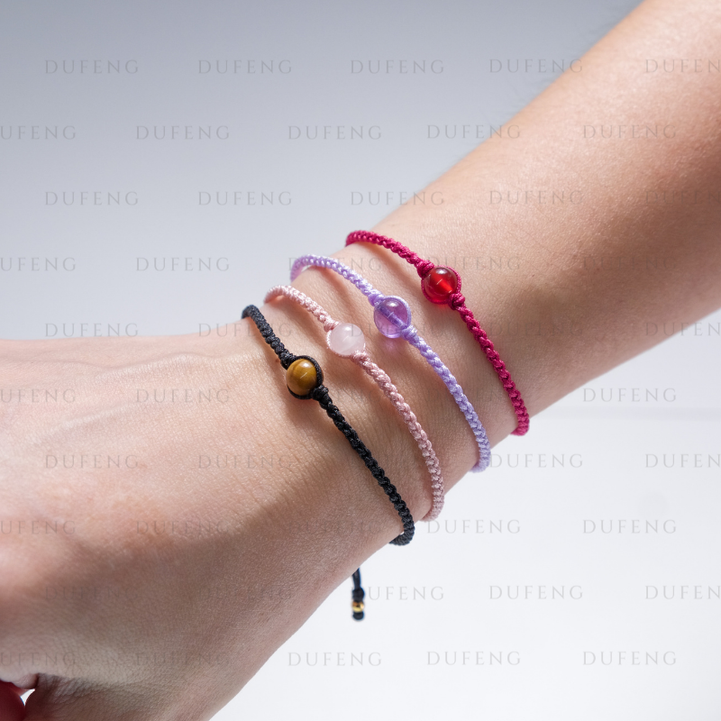 Dufeng - Soul Gem Thread Crystal Bracelet - Image 4