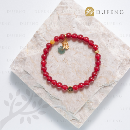 Dufeng – Celestial Treasury Abacus Jade Carnelian
