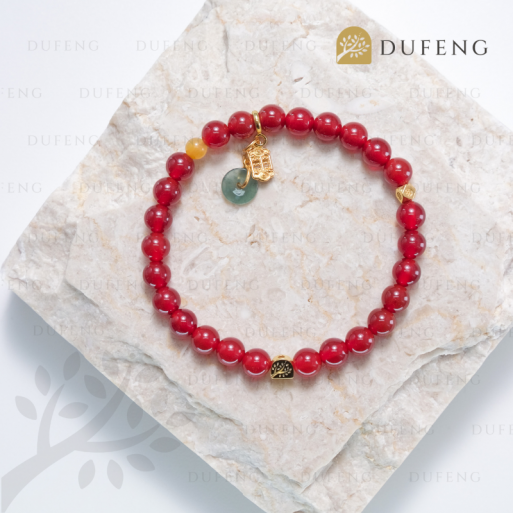 Dufeng – Celestial Treasury Abacus Jade Carnelian