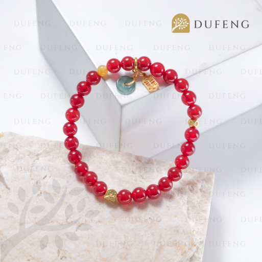 Dufeng – Celestial Treasury Abacus Jade Carnelian