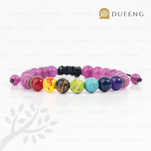 Gelang Healing Crystal 7 Cakra Amethyst 2