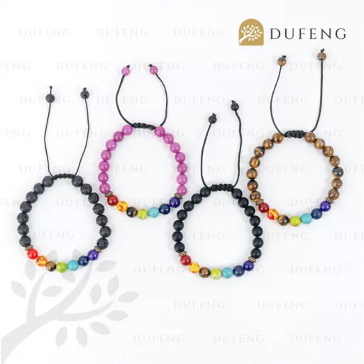 Gelang Healing Crystal 7 Cakra Amethyst 3