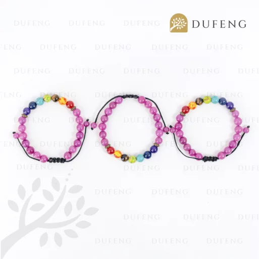 Gelang Healing Crystal 7 Cakra Amethyst 4