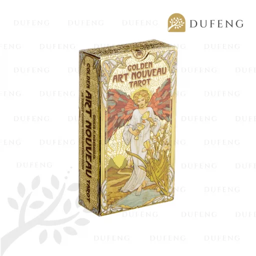 golden art nouveau tarot