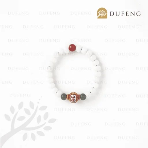 Gelang bodhi zen putih