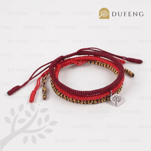 Gelang Tibet Fengshui 3 Warna Pembawa Keberuntungan dan Kemakmuran