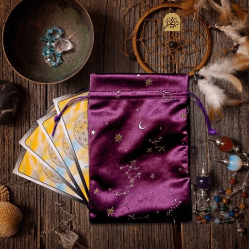 constellation tarot pouch