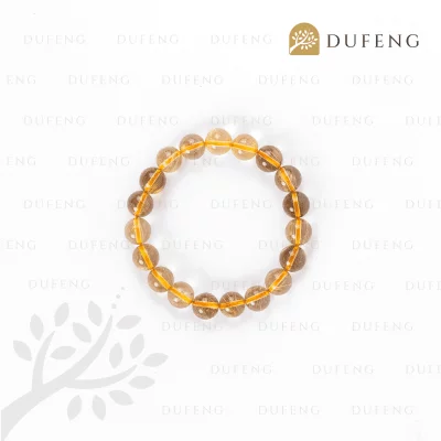 Golden Rutilated Crystal Bracelet