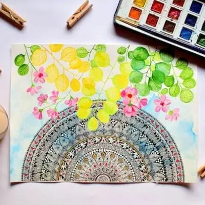 mewarnai mandala