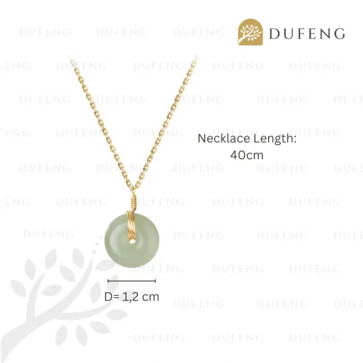 glass jade necklace