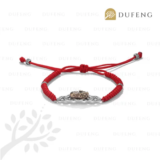 Lucky Pixiu with Coin Bracelet