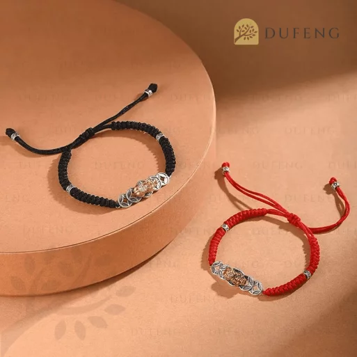 Lucky Pixiu with Coin Bracelet
