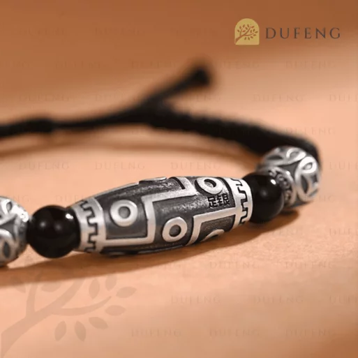Lucky Tibetan Dzi Bracelet