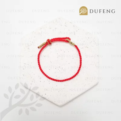 Oriental Luck Bracelet - Merah 2mm