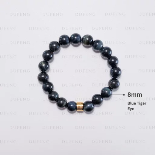 Dufeng – Blue Tiger Eye 8mm Bracelet