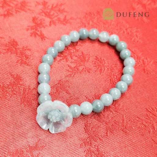 Dufeng – Lucky Blue Water Jade Flower