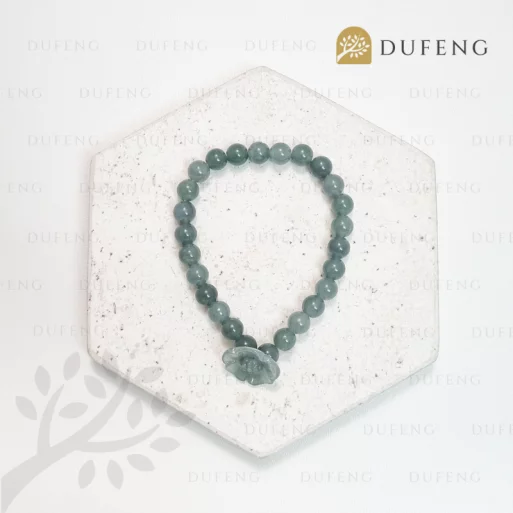 Dufeng – Lucky Blue Water Jade Flower