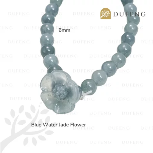Dufeng – Lucky Blue Water Jade Flower