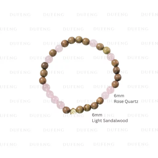 Dufeng – Heart Wood Grace Sandalwood Bracelet