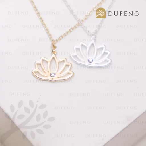 Dufeng –  Inner Balance Lotus Necklace