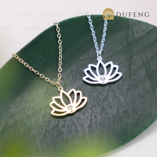 Dufeng –  Inner Balance Lotus Necklace
