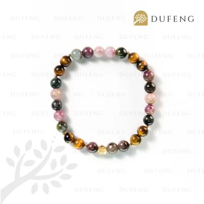 Dufeng - Lavish Tourmaline Crystal Bracelet