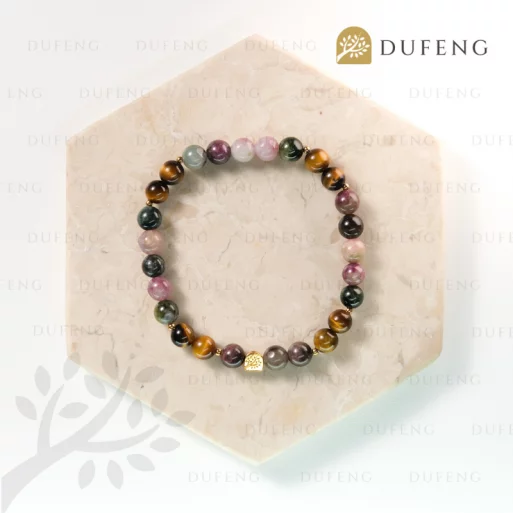 Dufeng – Lavish Tourmaline Crystal Bracelet