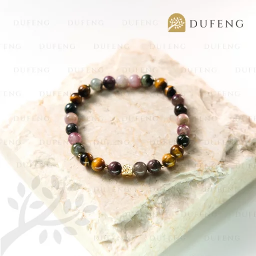 Dufeng – Lavish Tourmaline Crystal Bracelet