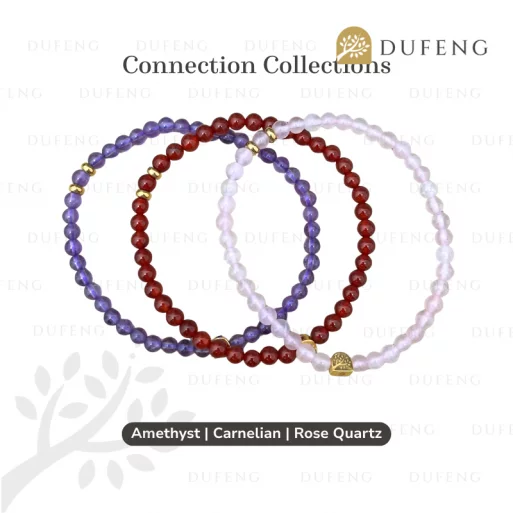 Dufeng – Balance Connection Amethyst Bracelet